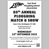 Join us on our stand at East Kent Ploughing Match – 24th September 2025